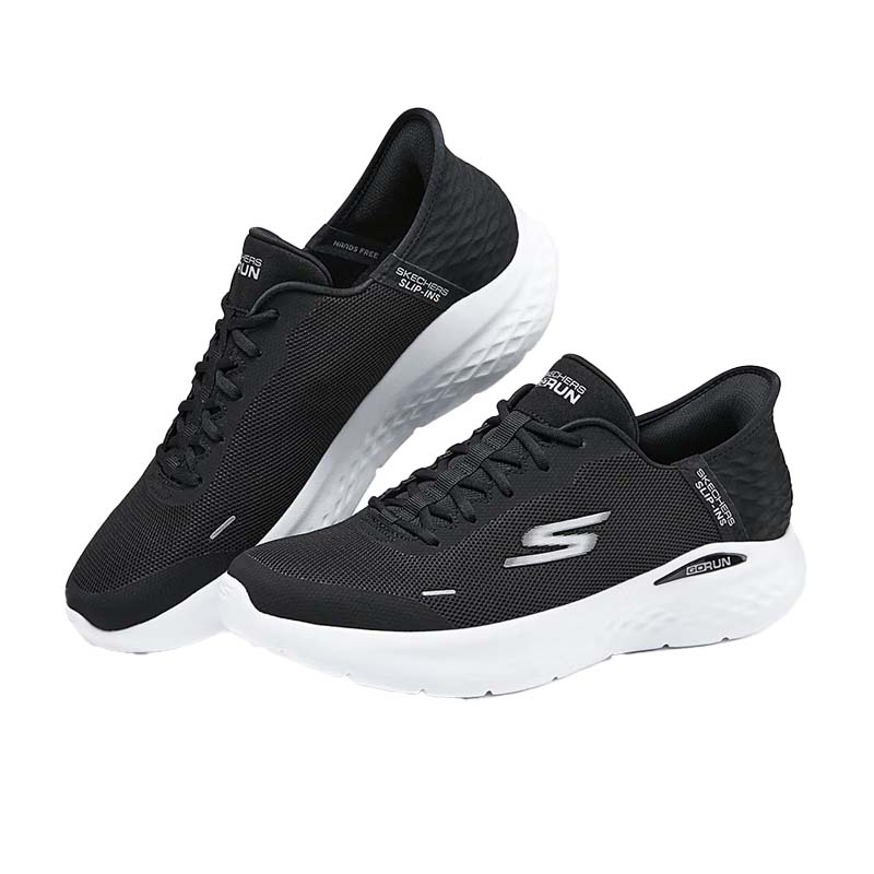 斯凯奇男款跑步运动鞋220934/BKW-12双