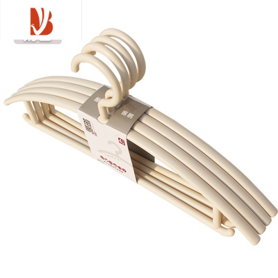 三维工匠成人衣架加粗家用男士西装衣撑加长男女通用衣服架挂塑料实心