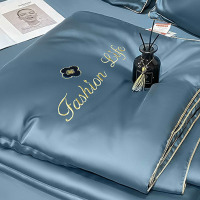 大豆夏凉被子四件套家用冰丝夏被夏季空调被单双人薄被可机洗