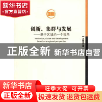 正版 创新、集群与发展:基于区域的一个视角:based on a regional