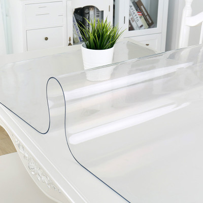 美帮汇定制PVC桌布软塑料玻璃防水防油防烫免洗餐桌垫茶几垫台布水晶板