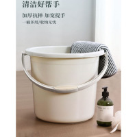 嘉创优品 五月花水桶家用加厚耐用提手16L大容量塑料洗衣泡脚清洁用拖把桶