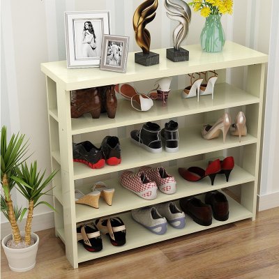 鞋架木质鞋架经济型简易现代多层置物架大容量宿舍鞋柜仿实木鞋架