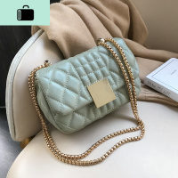 高级感女包包2020夏季新款潮时尚大气斜挎包女百搭菱格链条小方包NEW LAKE女斜挎包