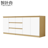 智叶舟矮柜三门六抽200*40*80cm台
