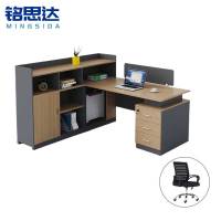 铭思达屏风工位单人含柜椅套