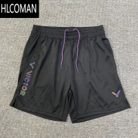 HLCOMAN2024新款羽毛球运动短裤男女款速干透气训练裤休闲健身跑步短裤