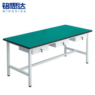 铭思达轻型防静电工作台180*80*75cm三抽张