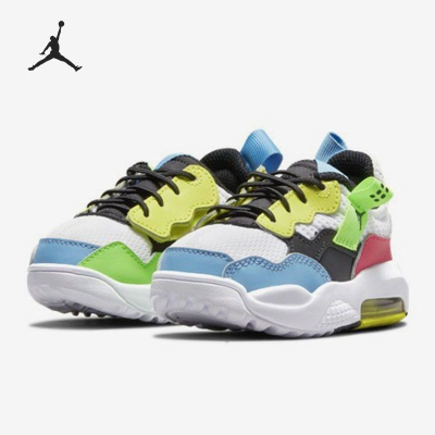 NIKE耐克休闲鞋JORDAN气垫缓震魔术贴婴童运动鞋CW6596-110-106 Z