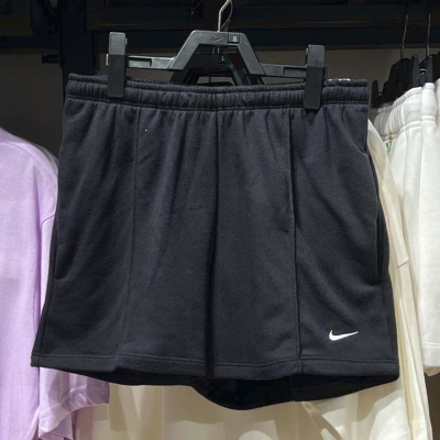 NIKE/耐克短裤女裤新款运动裤针织透气五分裤休闲裤 HF6941-010 C