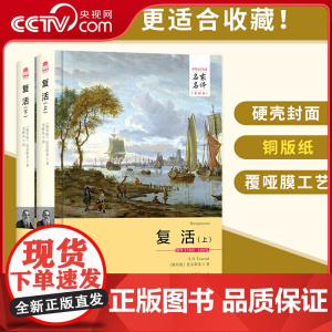 [央视网]复活上下册 全译本完整版 小说 世界名著 西安交通大学出版社 3D