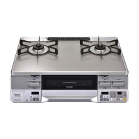 日本原装进口RINNAI林内燃气灶烤箱灶lakucie系列两眼灶RTS65AWG34R2NGA-VR-13A天然气