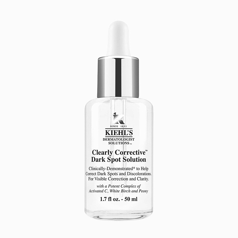 科颜氏(Kiehl's)淡斑精华液维c精华焕白保湿精华 液安白瓶精华集焕白淡化斑纹精华 焕白淡班精华50ml