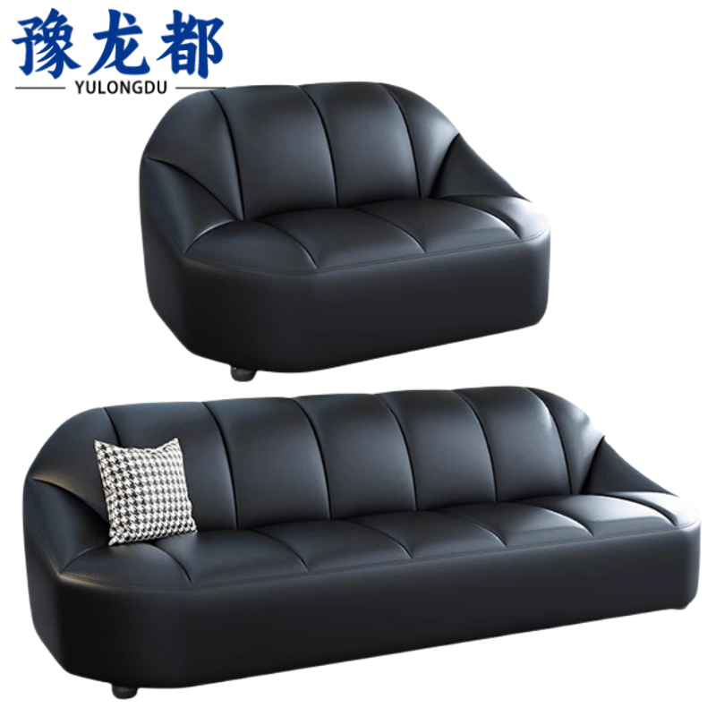 豫龙都办公沙发1+2套