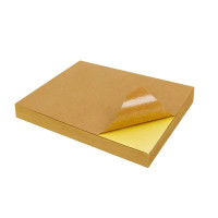 A4牛皮纸 不干胶打印纸 100张/包