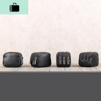 皮零钱包 牛皮耳机数据线充电座收纳包 男女款 原创NEW LAKE 黑色