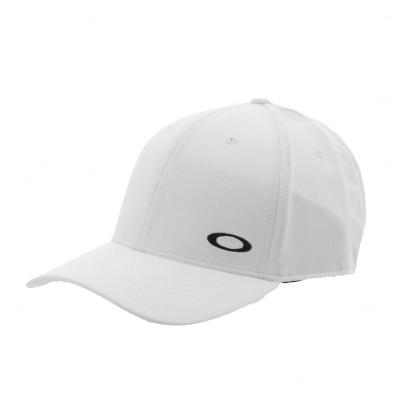  欧克利(OAKLEY)六片拼接透气网眼男士棒球帽夏季新款休闲百搭固定 White