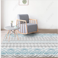 美帮汇北欧ins地毯客厅地毯卧室/现代简约沙发茶几垫网红床边毯定制