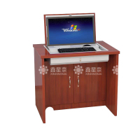 鑫星奈XXN4022308 多媒体翻转电脑桌电教室培训桌隐藏式机房电脑桌 单人位