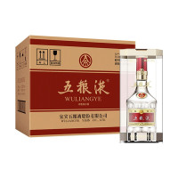 五粮液 普五第八代 浓香型白酒 52度500ml*6瓶 整箱装 原箱