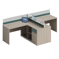 臻远ZY5040807 职员桌办公桌办公室桌子员工电脑桌 双人位