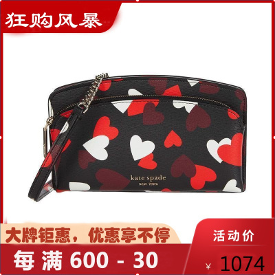 (KATESPADE)凯特·丝蓓SpencerCelebration时尚印花潮流个性手提单肩斜挎包女Black_Multi