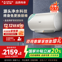 AO史密斯佳尼特60升电热水器 金圭内胆 双棒分离速热 免换镁棒 免清洗 CTE-60JC3