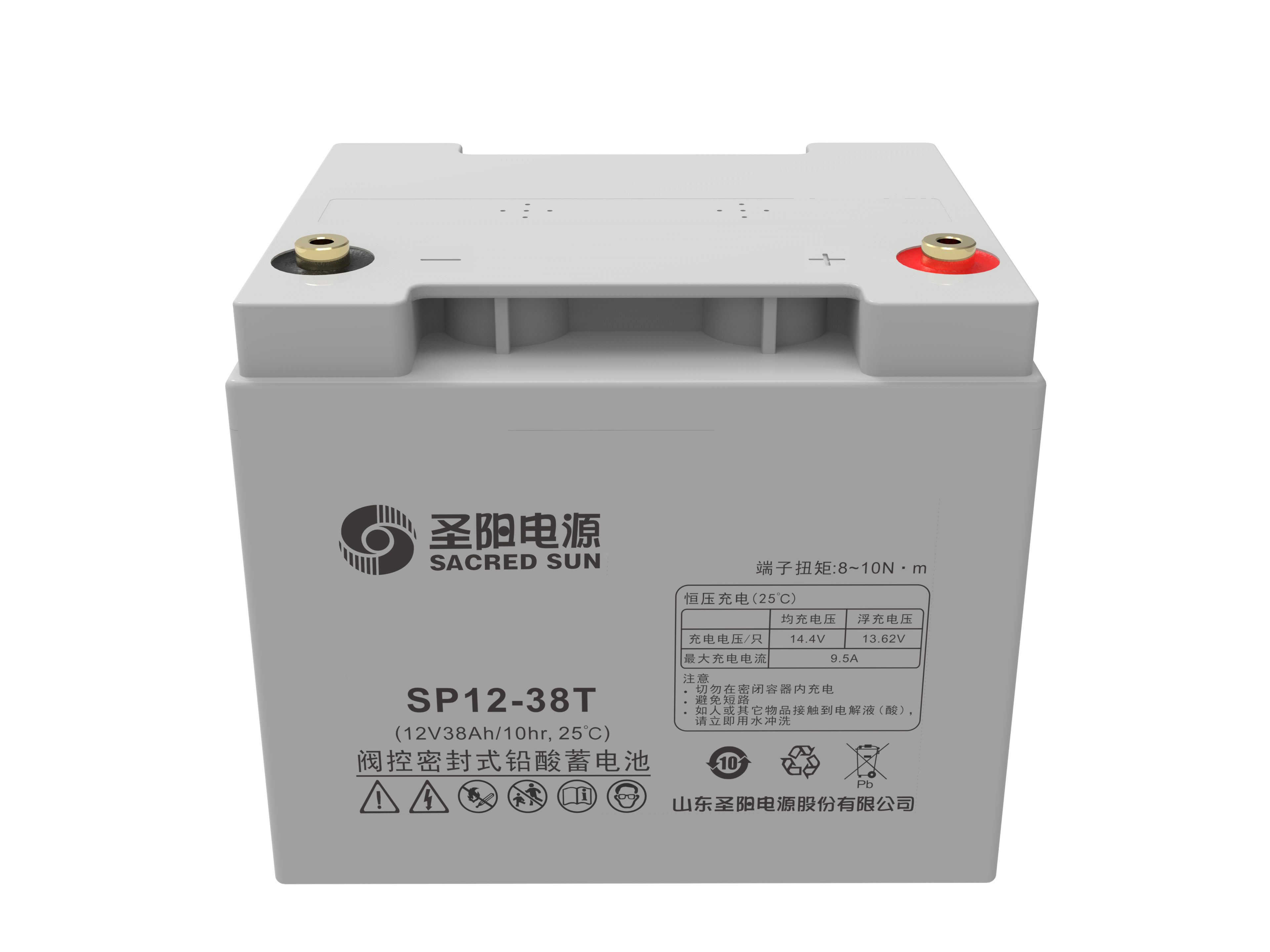 圣阳电源 蓄电池 SP12-38T 套