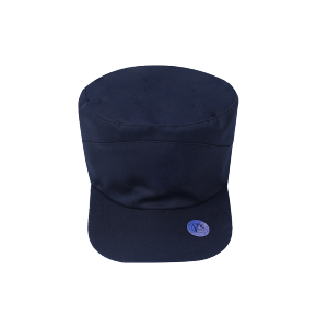 藏青色制服工作帽