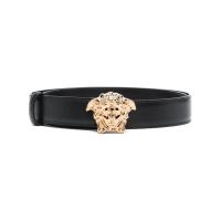 Versace/范思哲真皮美杜莎扣女士腰带奢华皮带cm宽商务休闲百搭配