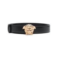 Versace/范思哲真皮美杜莎扣女士腰带奢华皮带cm宽商务休闲百搭配