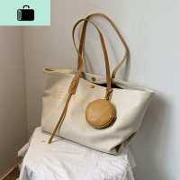 网红新款大容量托特包包女包2020新款潮时尚流行百搭单肩包购物袋NEW LAKE女士单肩包