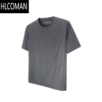 HLCOMAN NO LOGO 运动速干透气吸湿快干弹力运动短袖跑步多色健身户外