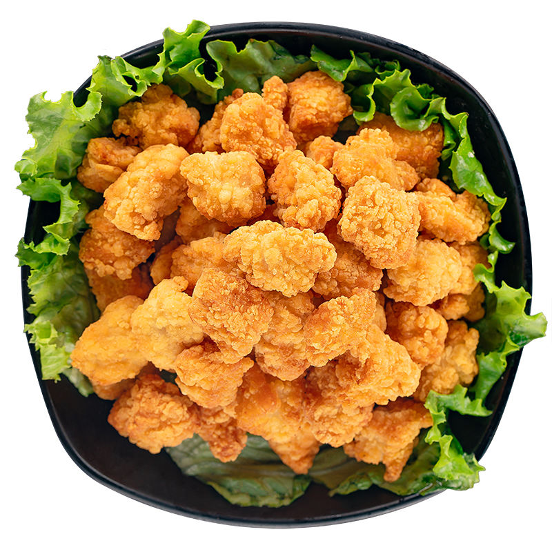 鸡米花 鸡胸肉冷冻半成品盐酥鸡块家庭装油炸鸡柳鸡排 鸡米花4斤装