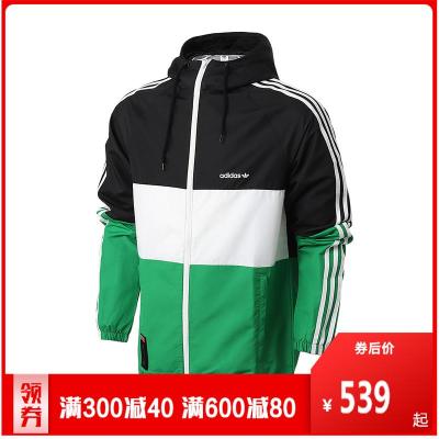 阿迪达斯三叶草男服外套迪士尼高飞联名休闲运动服GP6480