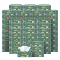 心相印抽纸柔厚亲肤面巾纸抽取式家庭整箱囤货实惠纸巾 三层柔厚亲肤60包装