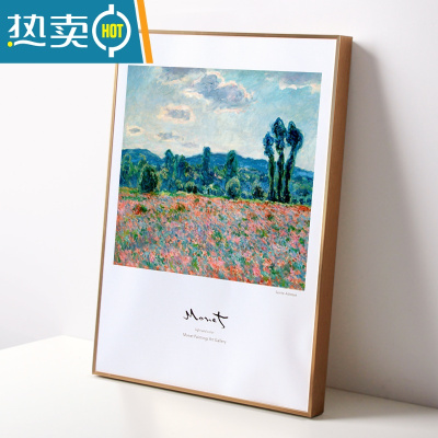 敬平简约创意装裱拼图画框挂墙铝合金相框定制大尺寸细窄边海报5075cm 亮光金 30寸挂式 [可放50.5*75.5cm