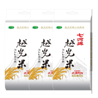 七河源 越光米500g*3寿司米2024年当季新米 东北大米
