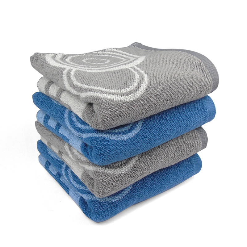 莺歌精梳极限32股运动汇毛巾75*35(灰,蓝二色随机120g独立包装)条