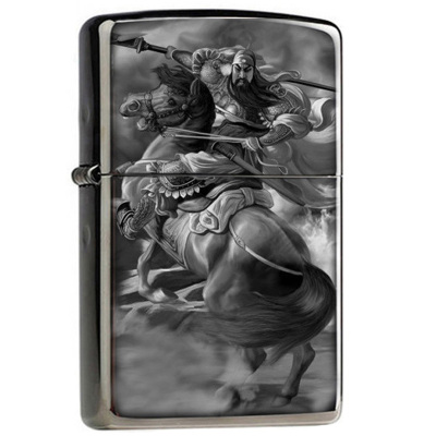 ZORRO佐罗防风煤油打火机 可来图定制 关公系列