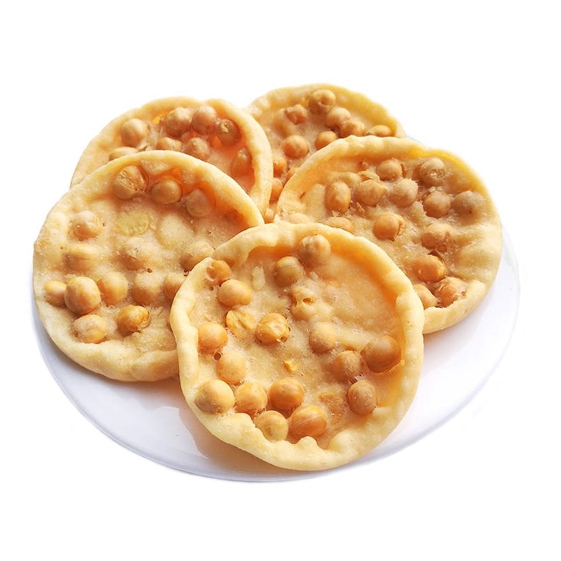 江西特产零食赣州月亮巴赣南花生巴豆巴饼干散装锅巴[包装] 花生味250