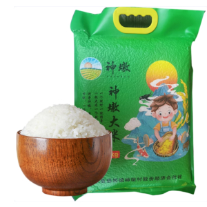 神墩庐江香米 绿色食品当季新 一级有机大米5kg/袋