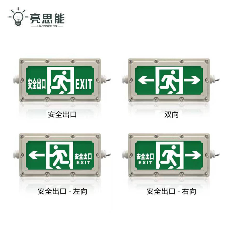 亮思能 防爆消防应急指示牌 安全出口 LSN-ZSP 个
