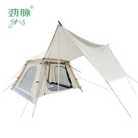 劲脉 露营/旅游/登山帐篷 充气帐篷 天幕+260*260*190CM 顶