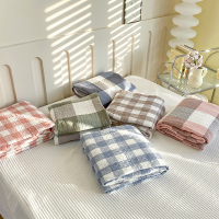 纯棉提花夏季空调毯