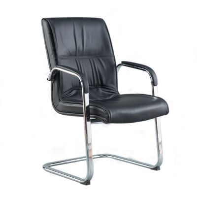 易企采 办公椅会议椅办公室椅子电脑椅舒适麻将椅会议椅弓形椅靠背座椅书桌椅皮椅