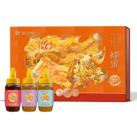 鲜禾鲜蜂蜜礼盒A款750g