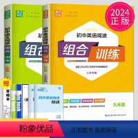 组合训练九年级全一册英语+语文 九年级/初中三年级 [正版]2024初中英语阅读组合训练九年级全一册江苏译林版初三英语完