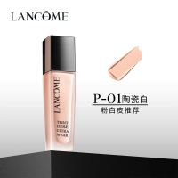 [国内专柜版 正品保证]LANCOME兰蔻持妆轻透粉底液30ml P-01陶瓷白 适合白皙肤色 无惧油汗 轻薄遮瑕