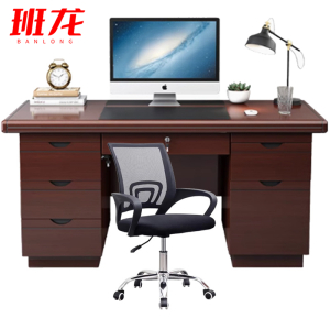 班龙办公桌椅BL120-3套